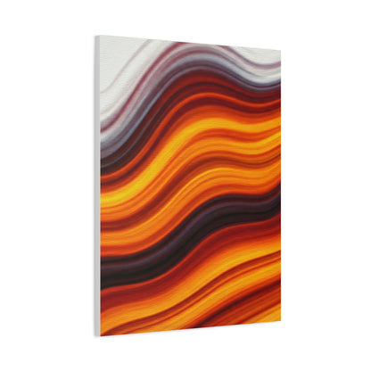 Ember Wave Horizon Abstract Wall Art & Canvas Prints