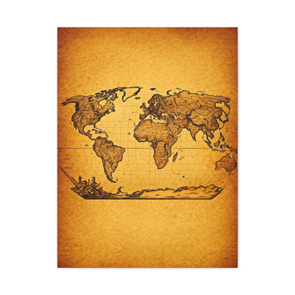 Antique Coastal Expedition Map Wall Art & Canvas Prints