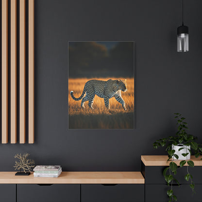 Lone Cheetah in Tall Grass Wilderness Wall Art & Canvas Prints