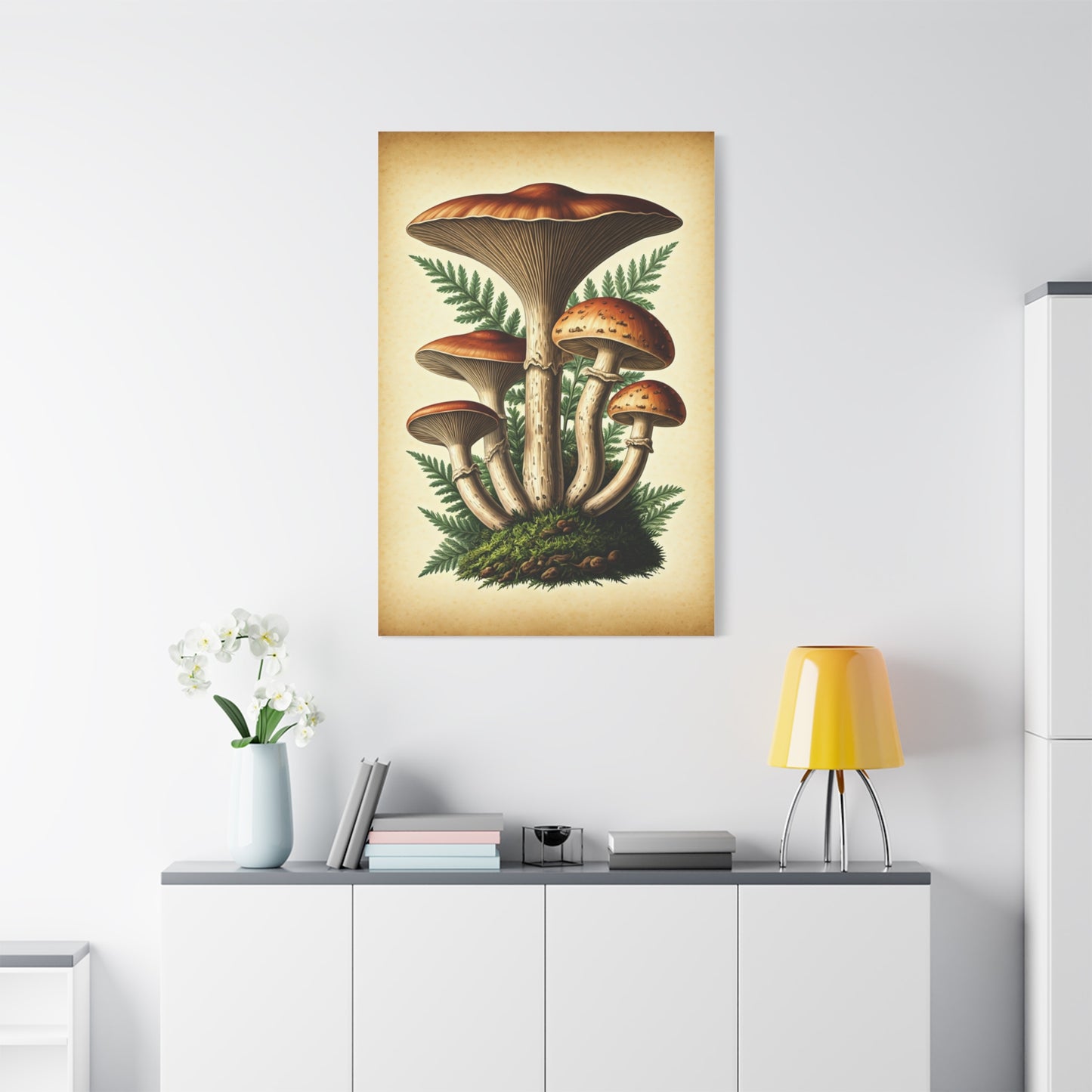 Mushroom Illustration Collection Wall Art & Canvas Prints