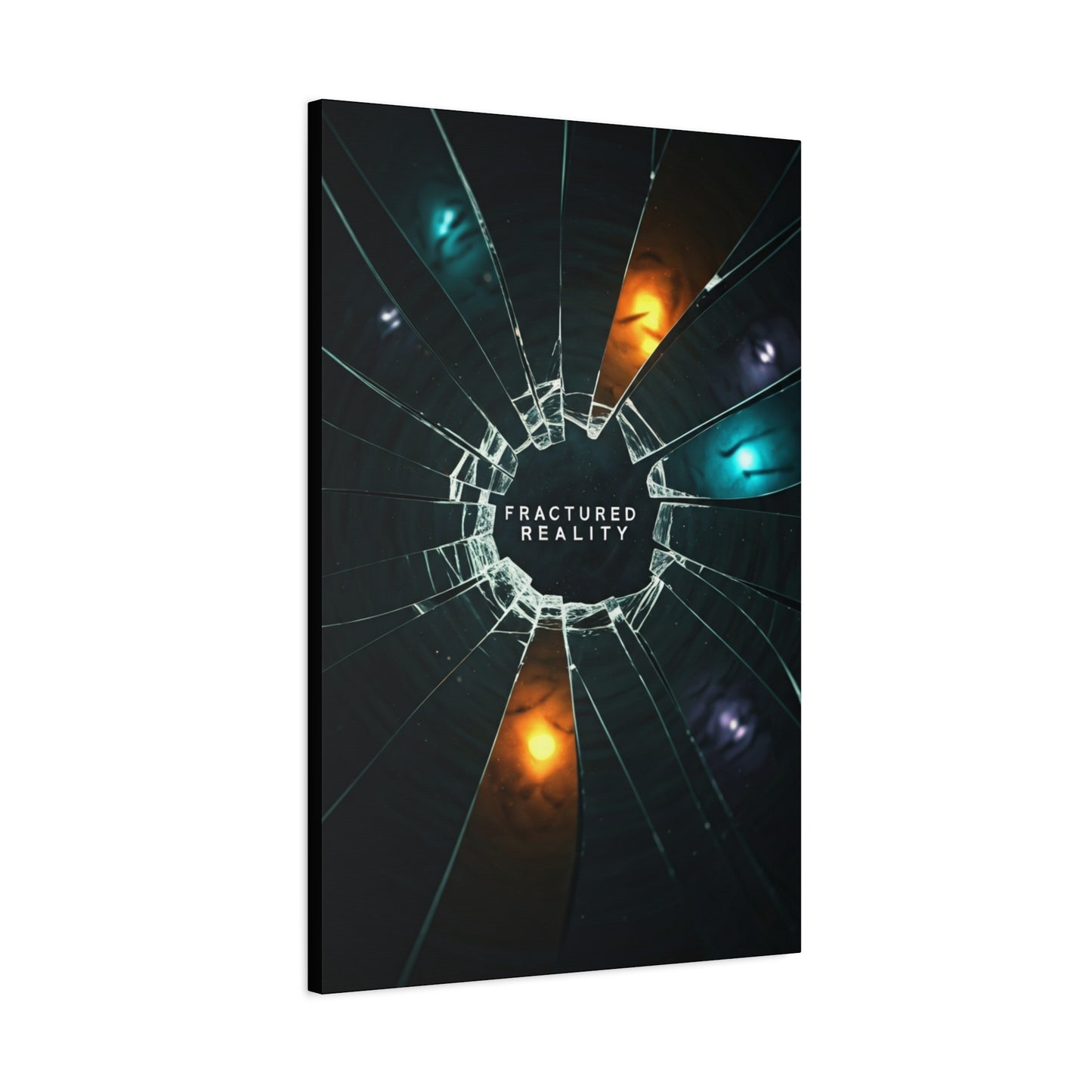 Fractured Reality Concept Wall Art & Canvas Prints