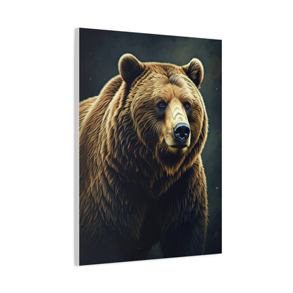 Dramatic Wilderness Grizzly Canvas Wall Art & Canvas Prints