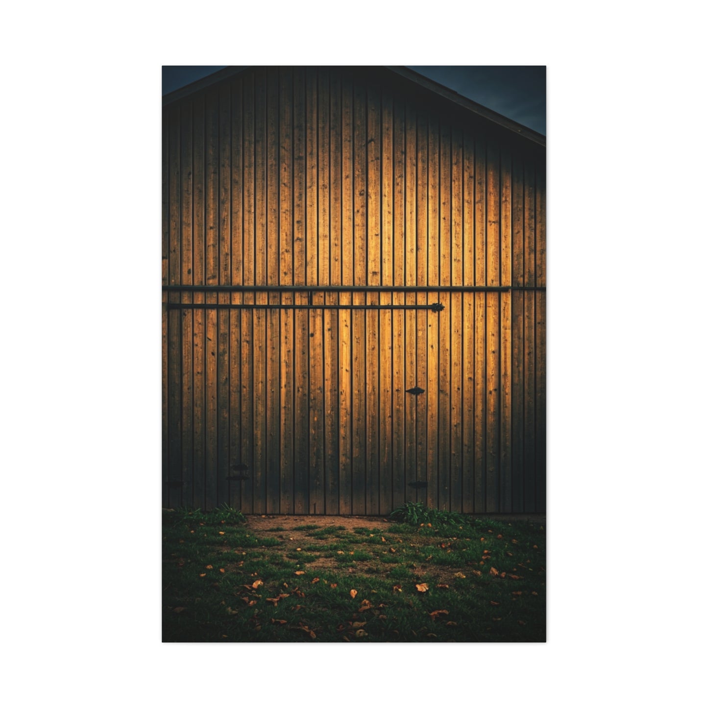 Minimalist Barn Door Detail Wall Art & Canvas Prints
