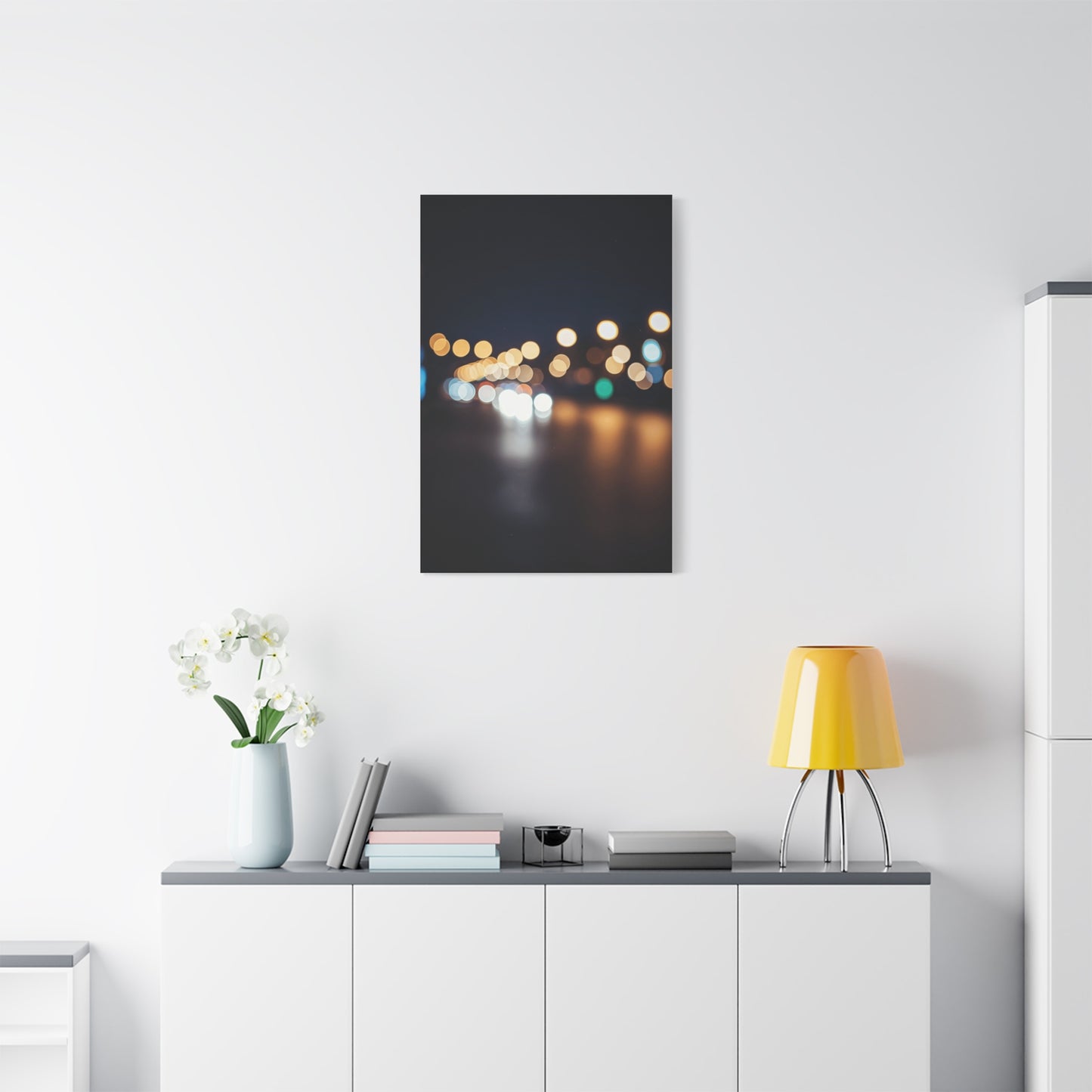 Abstract City Lights Bokeh Wall Art & Canvas Prints