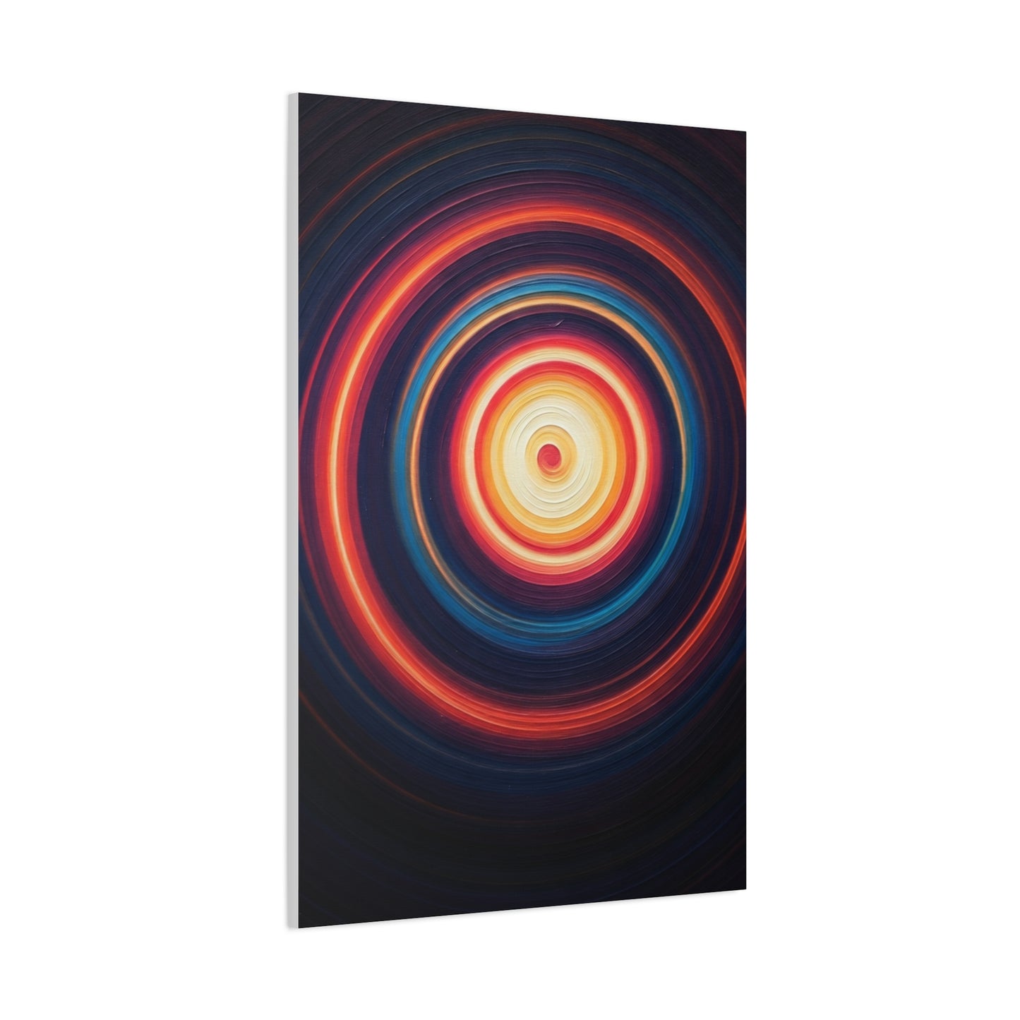 Radiant Circular Pulse Abstract Wall Art & Canvas Prints