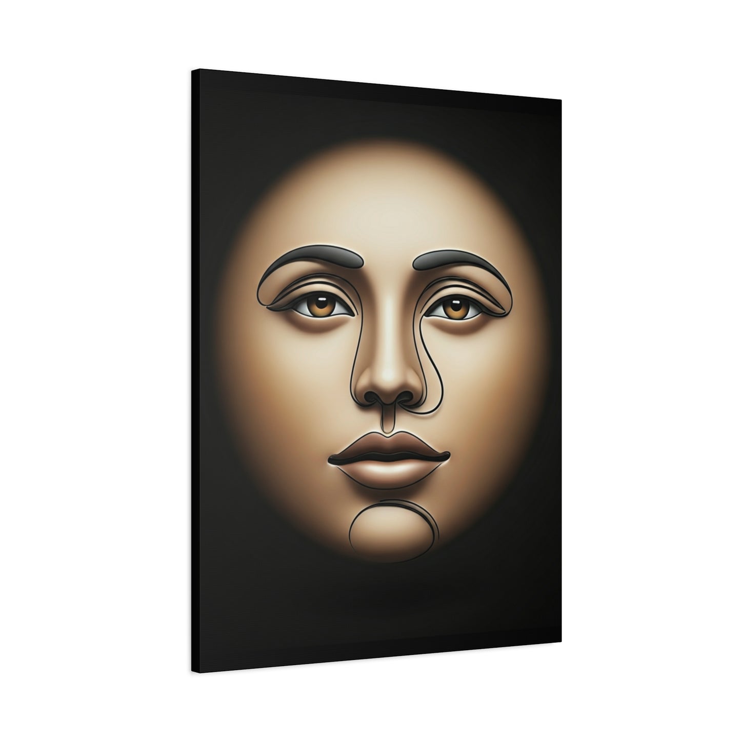 Ethereal Muse Portrait Wall Art & Canvas Print
