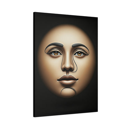 Ethereal Muse Portrait Wall Art & Canvas Print