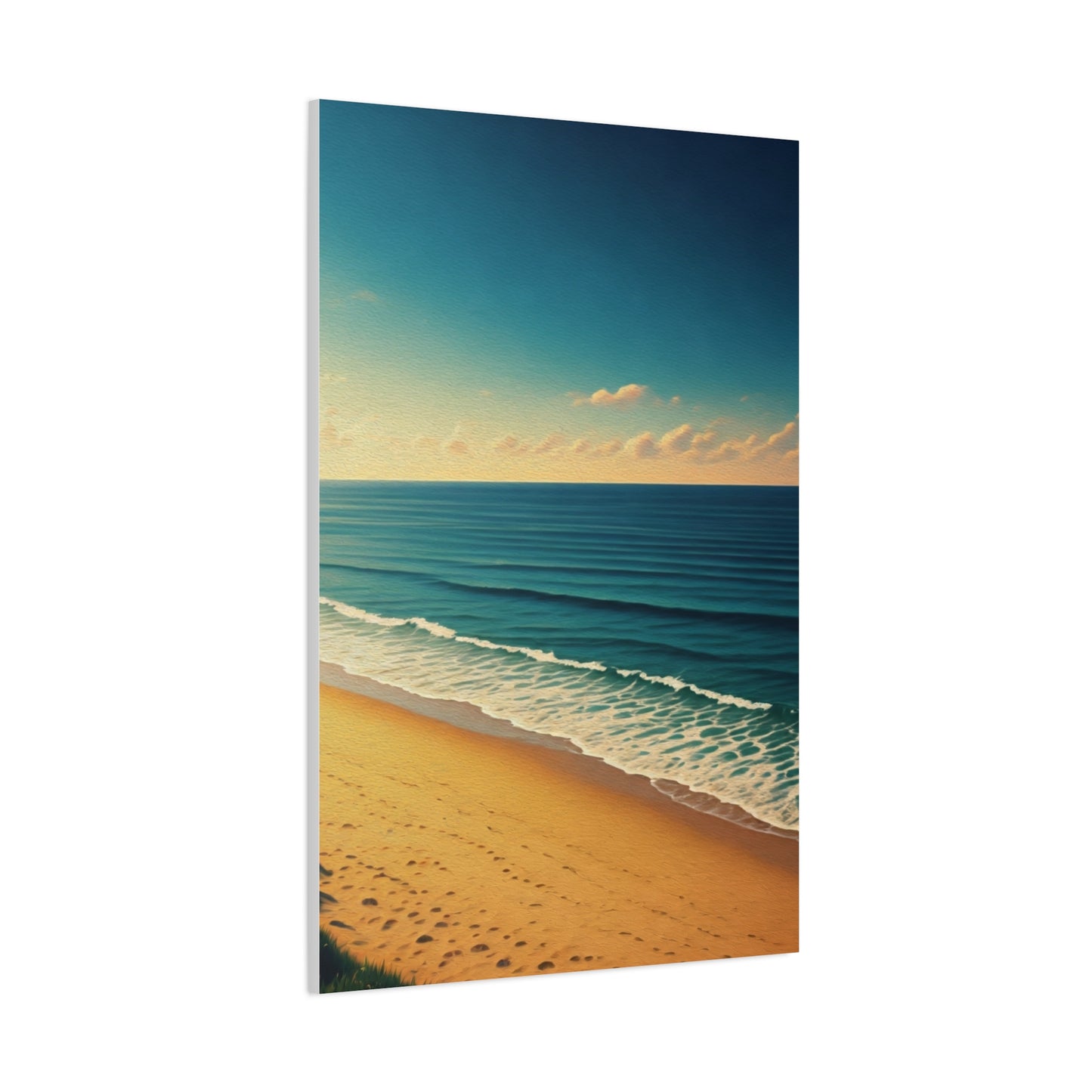 Golden Coastline Aerial Beach Wall Art & Canvas Prints