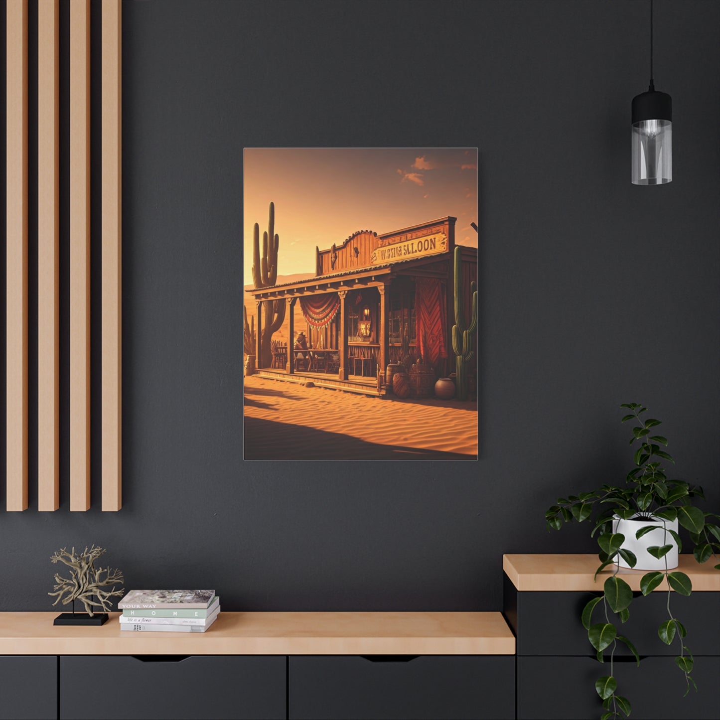 Desert Saloon Escape Wall Art & Canvas Prints