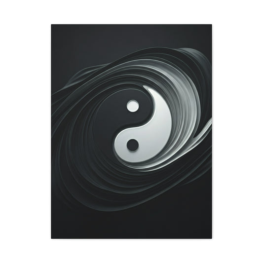 Flowing Yin Yang Balance Wall Art & Canvas Prints