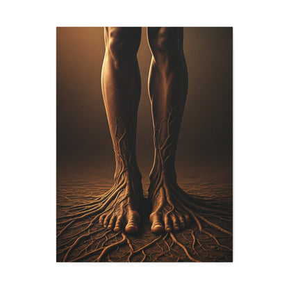 Roots of the Earth Figure Wall Art & Canvas Prints