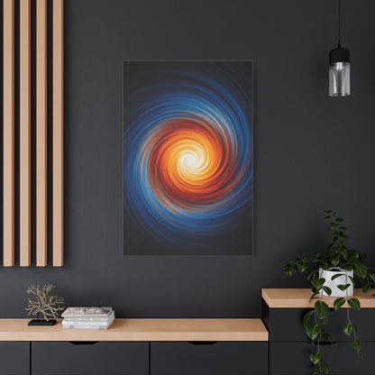 Swirling Light Vortex Abstract Wall Art & Canvas Prints