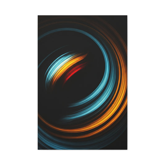 Eclipse Velocity Abstract Wall Art & Canvas Prints