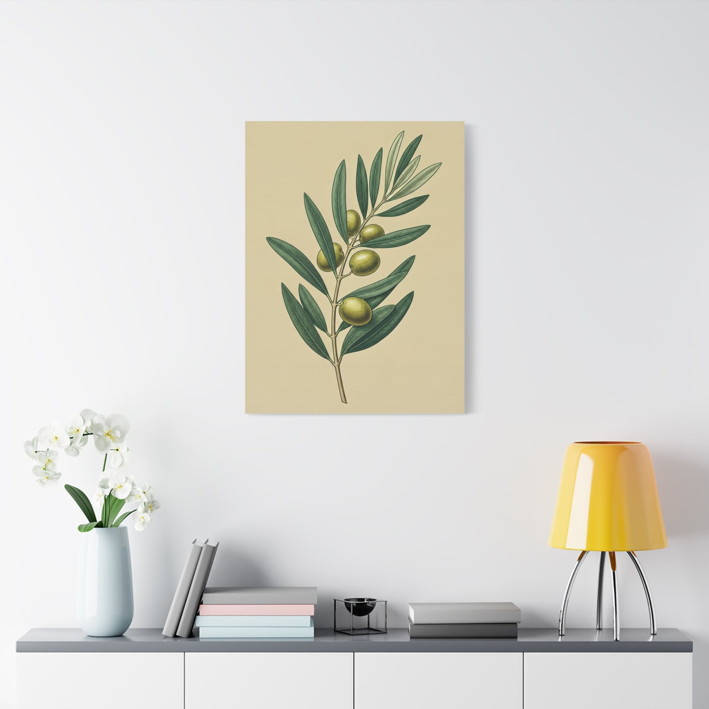Olive Branch Study Wall Art & Canvas Prints