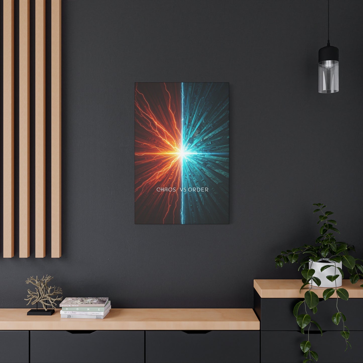 Chaos Versus Order Wall Art & Canvas Prints
