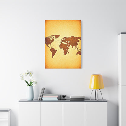 Explorer’s Compass Map Wall Art & Canvas Prints