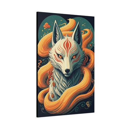 Sacred Kitsune Guardian Wall Art & Canvas Prints