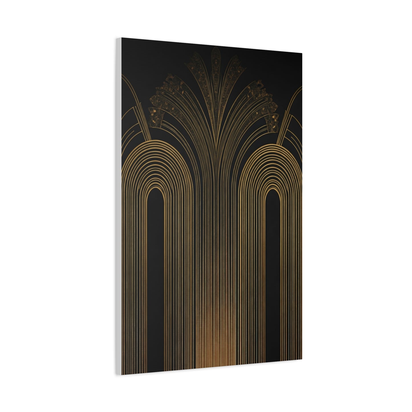 Golden Archway Symphony Art Deco Wall Art & Canvas Prints