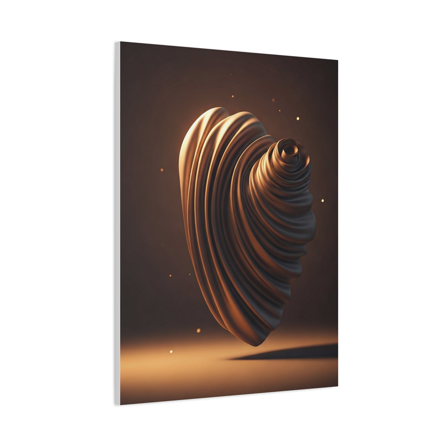 Sculpted Spiral Form Wall Art & Canvas Prints