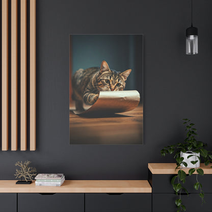 Curious Cat Moment Wall Art & Canvas Prints