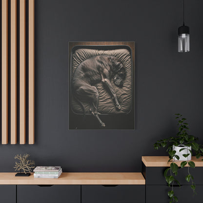 Peaceful Slumber Canine Wall Art & Canvas Print