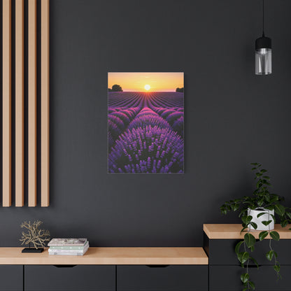 Lavender Fields at Sunset Wall Art & Canvas Prints
