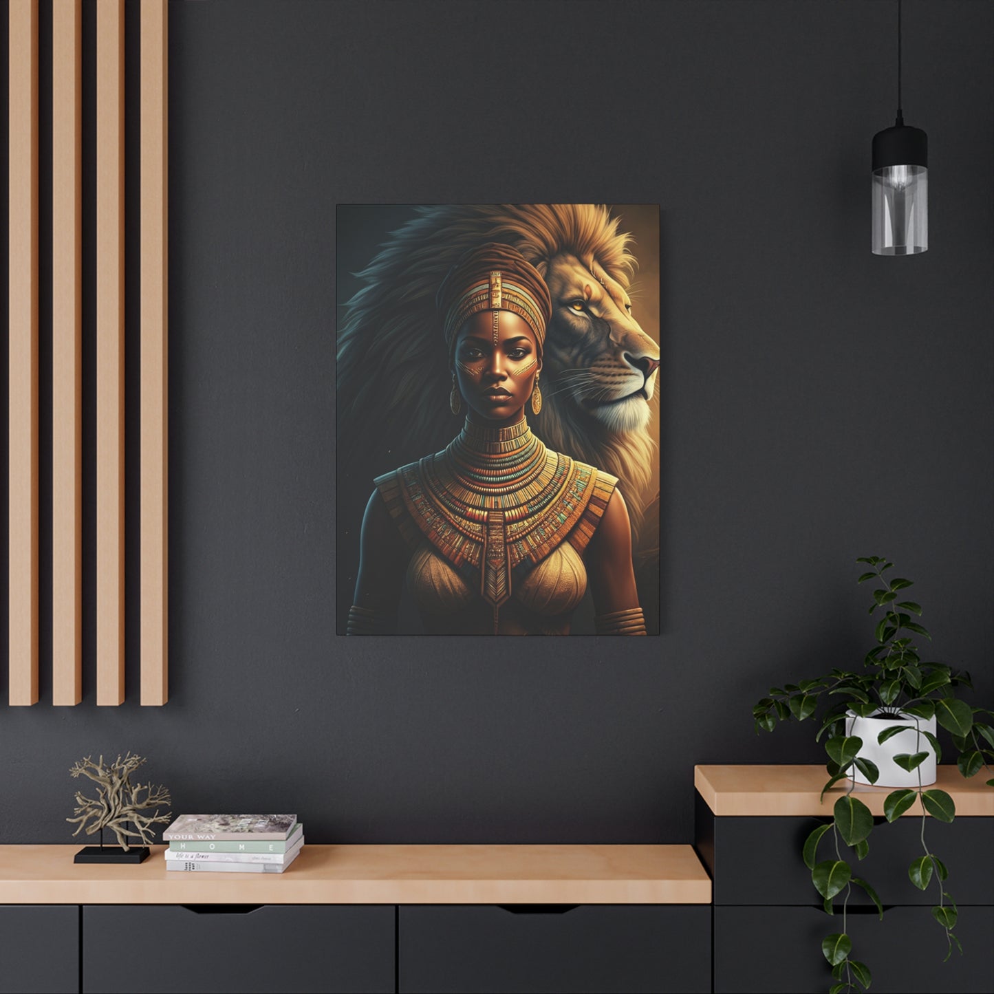 Lioness Warrior Guardian Wall Art & Canvas Prints