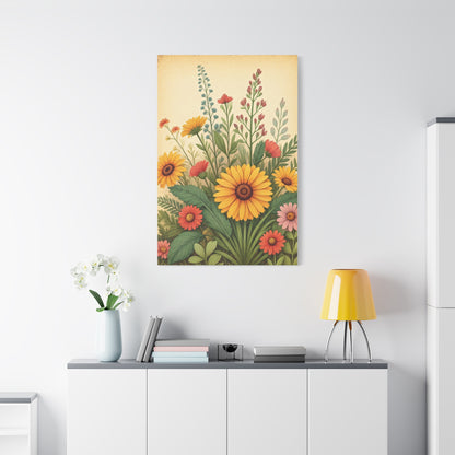 Desert Wildflower Harmony Wall Art & Canvas Prints
