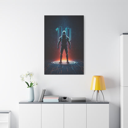 Digital Ascension Warrior Wall Art & Canvas Prints
