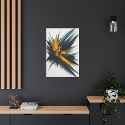 Golden Impact Burst Wall Art & Canvas Prints