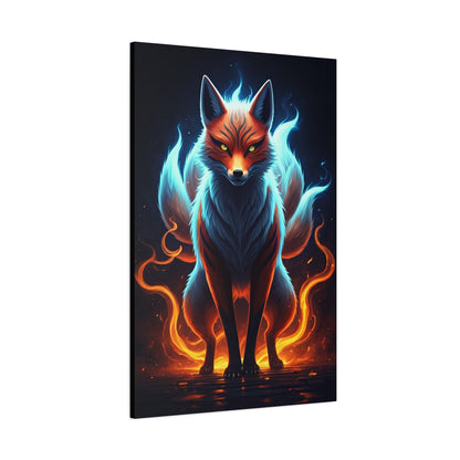 Spirit Flame Fox Wall Art & Canvas Prints