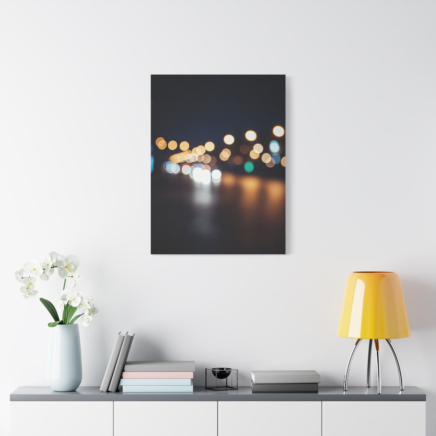 Abstract City Lights Bokeh Wall Art & Canvas Prints