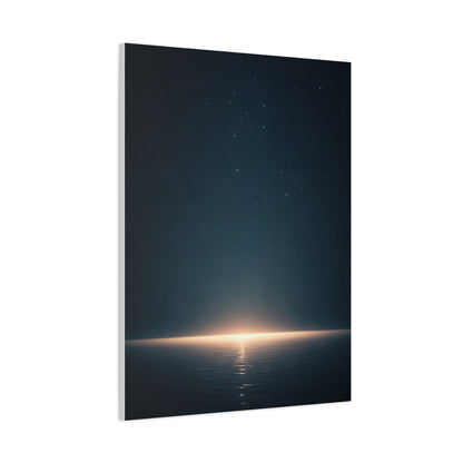 Starry Night Sea Horizon Wall Art & Canvas Prints