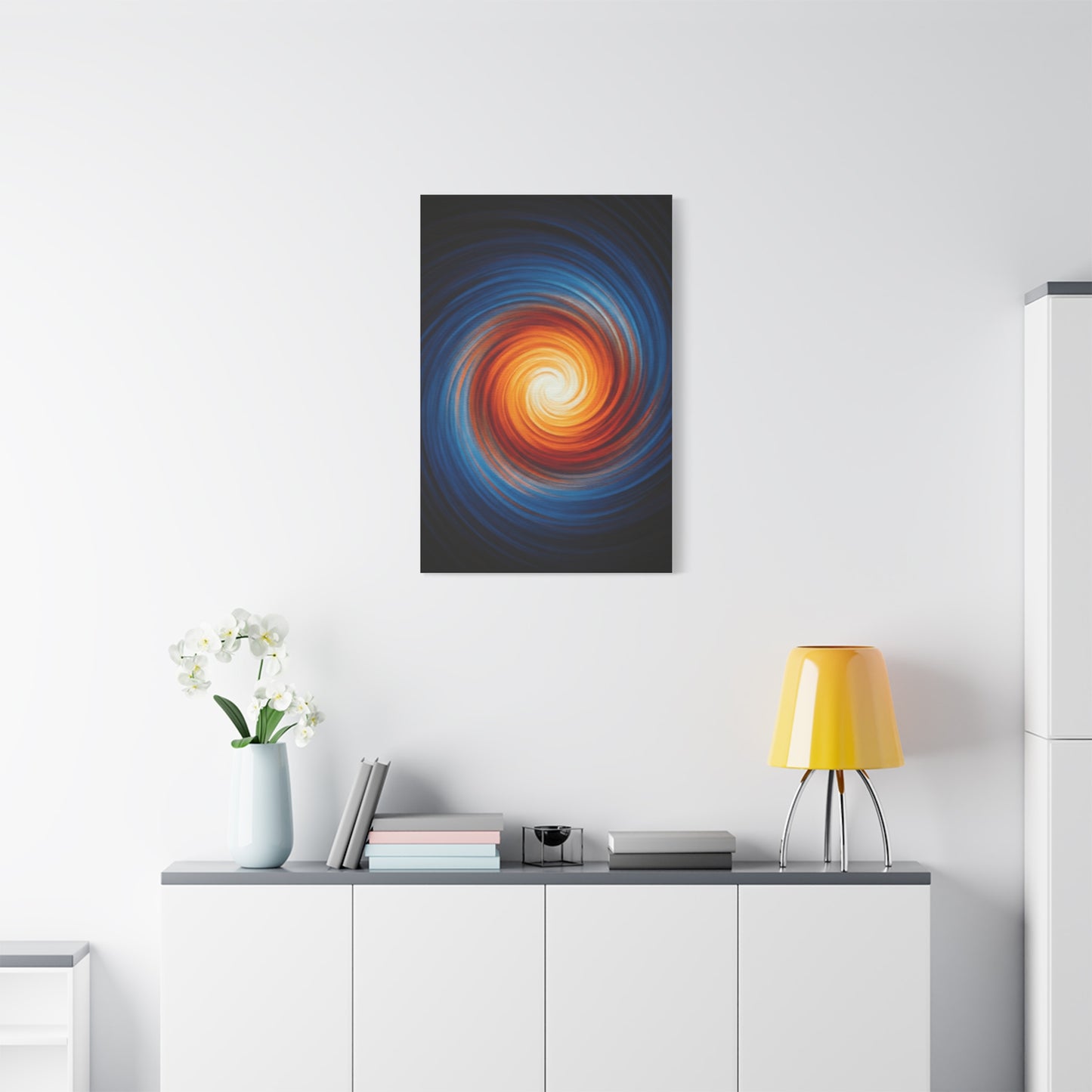 Swirling Light Vortex Abstract Wall Art & Canvas Prints