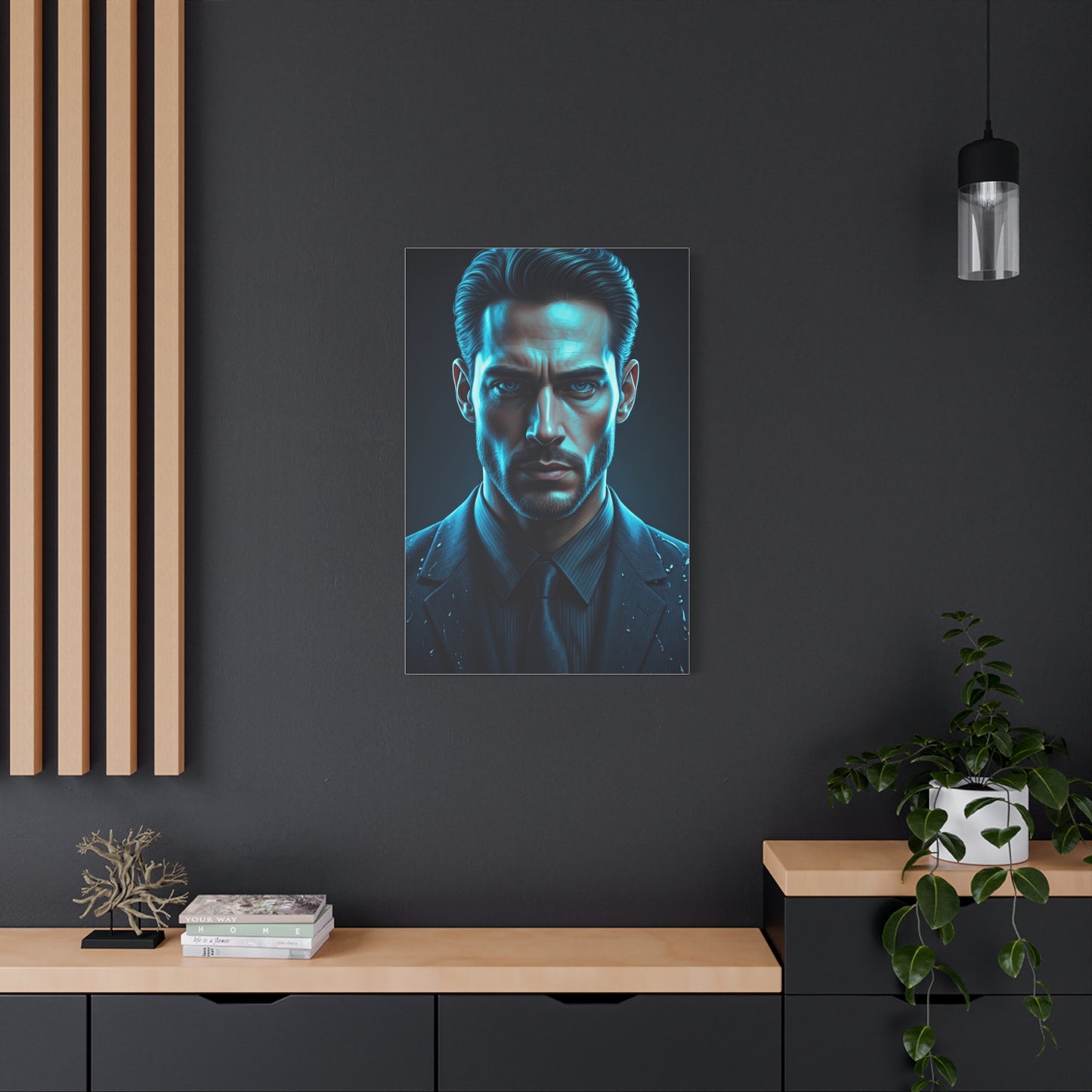 Midnight Resolve Portrait Wall Art & Canvas Prints