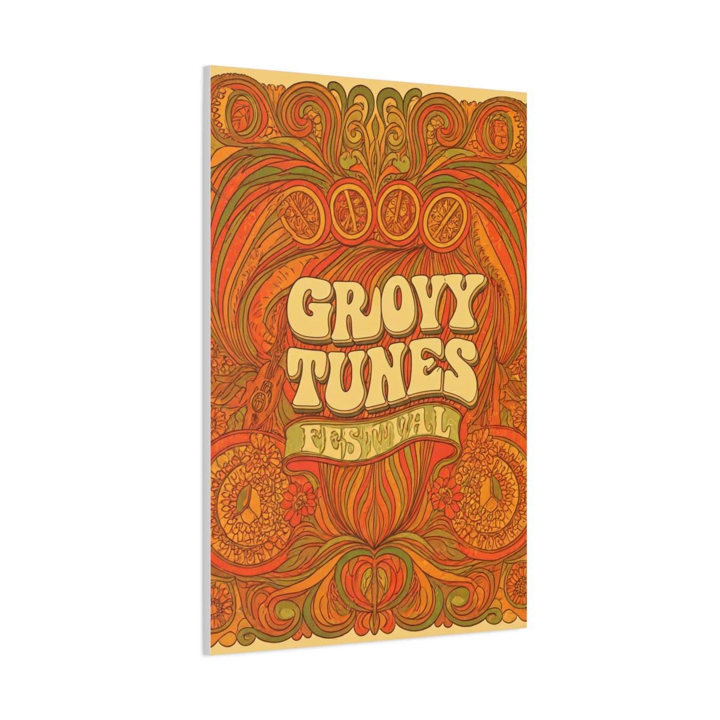 Groovy Tunes Festival Wall Art & Canvas Prints