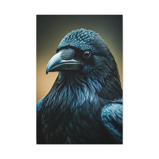 Midnight Raven Portrait Wall Art & Canvas Prints