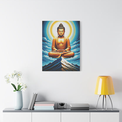 Celestial Buddha Above the Mountains