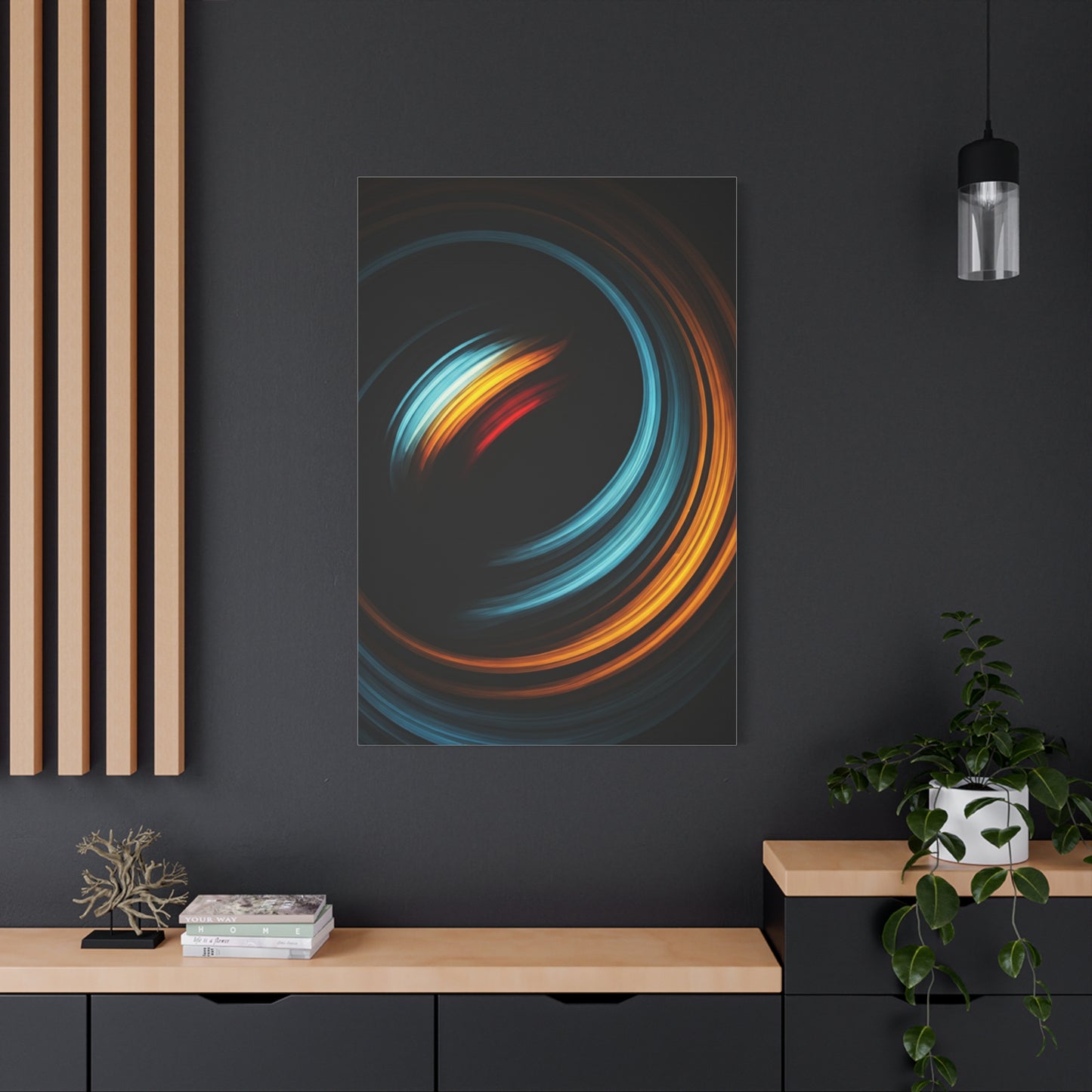 Eclipse Velocity Abstract Wall Art & Canvas Prints