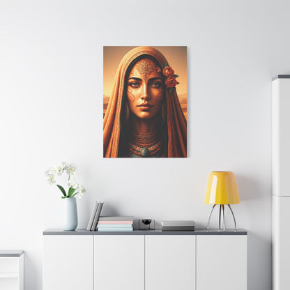 Sacred Desert Muse Portrait Wall Art & Canvas Prints