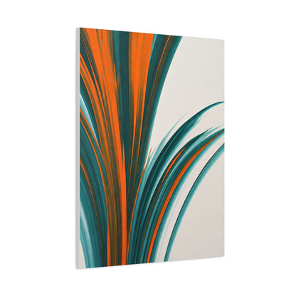 Vertical Flowing Arcs Abstract Wall Art & Canvas Prints