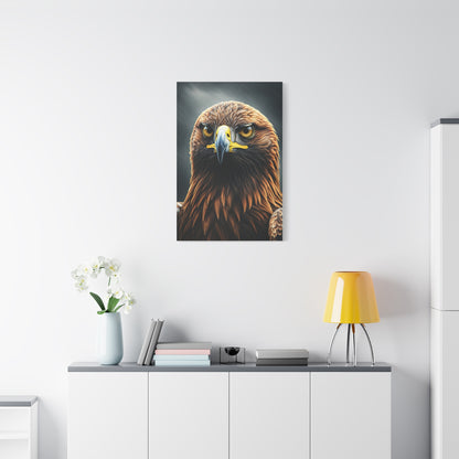 Golden Eagle Intensity Wall Art & Canvas Prints
