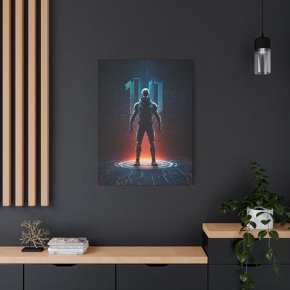 Digital Ascension Warrior Wall Art & Canvas Prints