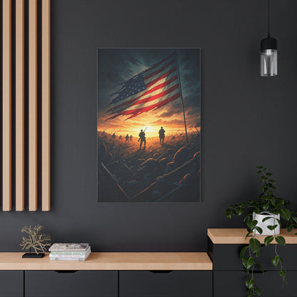 Battlefield Flag of Valor Wall Art & Canvas Prints.