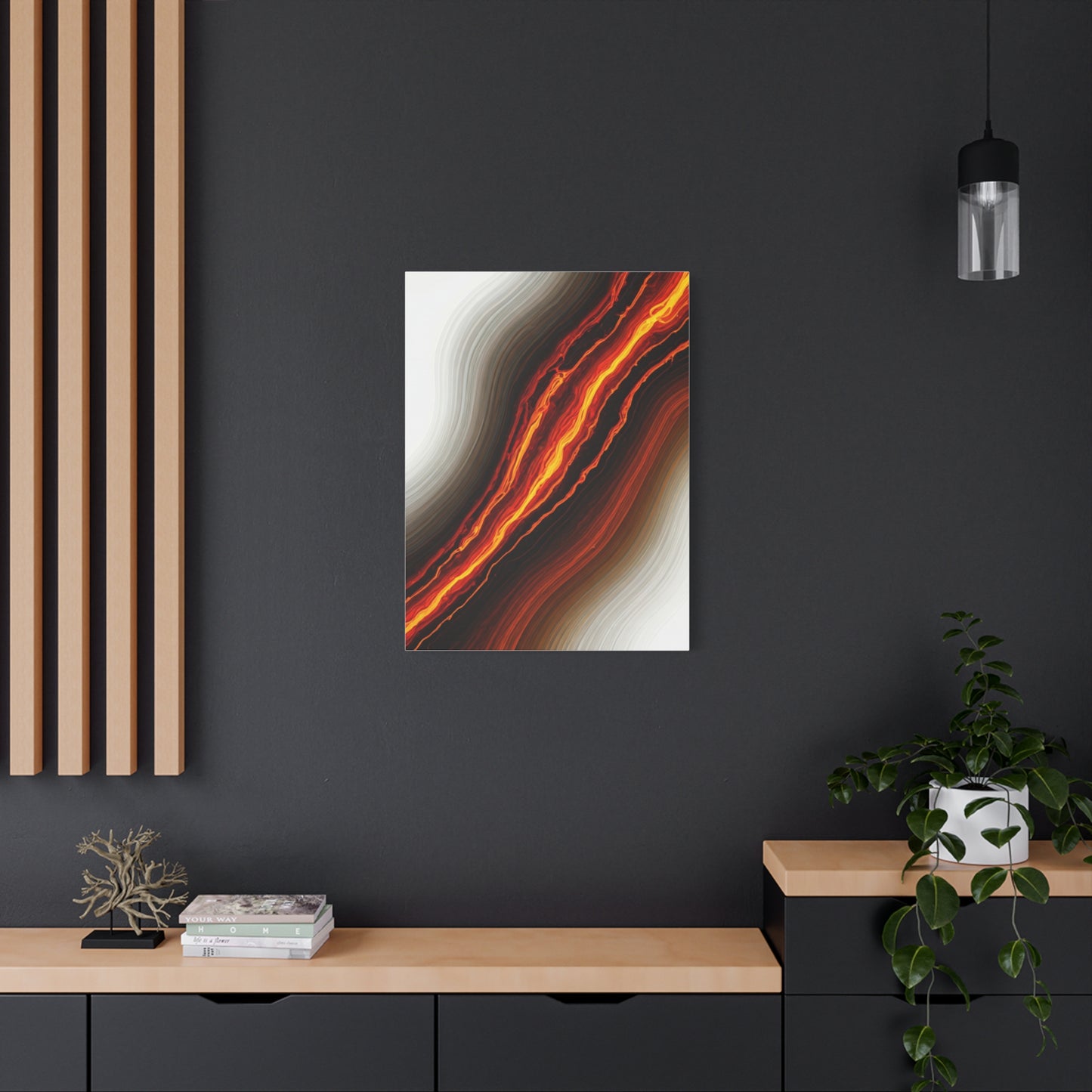 Molten Flow Abstract Wall Art & Canvas Prints
