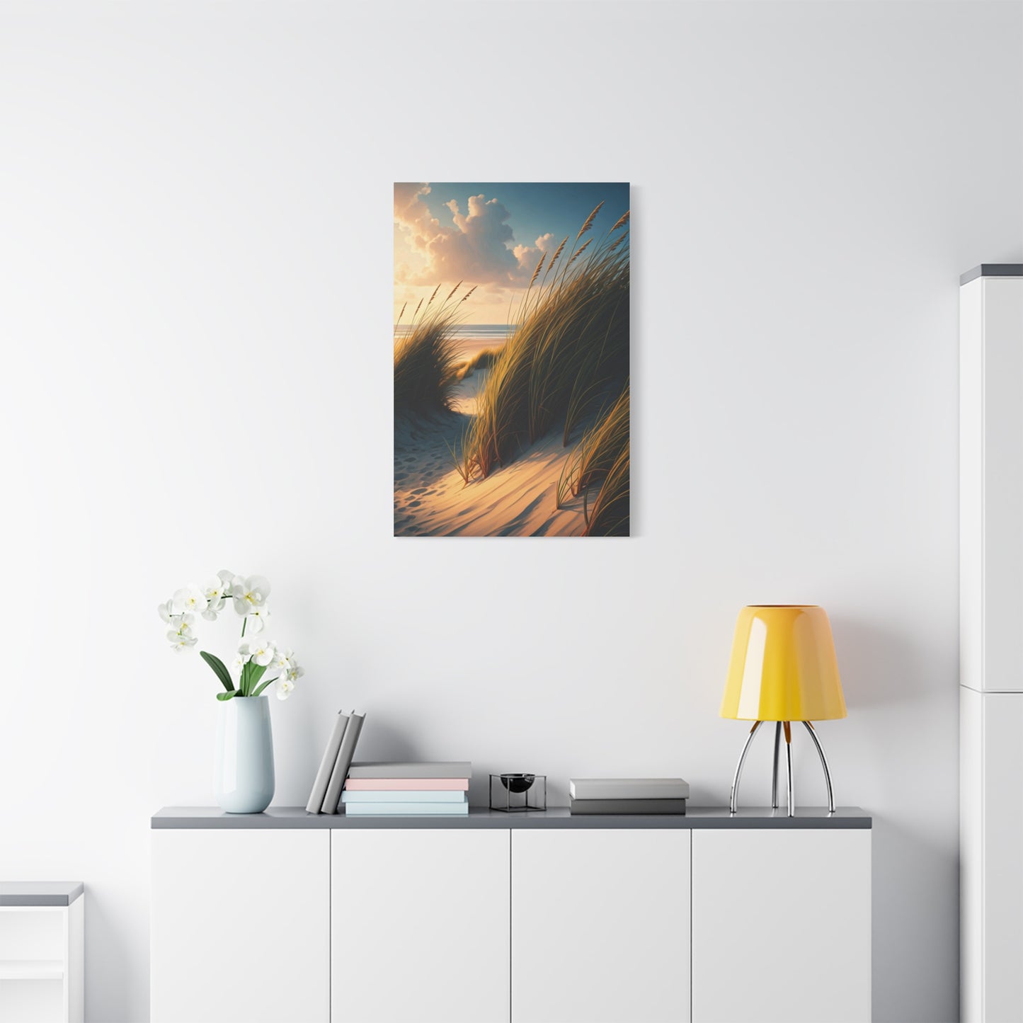 Dune Pathway at Coastal Sunrise Wall Art & Canvas Prints