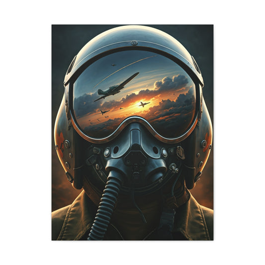 Aviator Reflection Horizon Wall Art & Canvas Prints