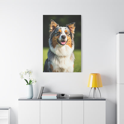 Bright Meadow Aussie Smile Wall Art & Canvas Print