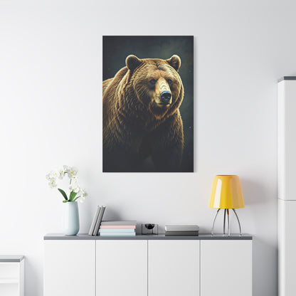 Dramatic Wilderness Grizzly Canvas Wall Art & Canvas Prints