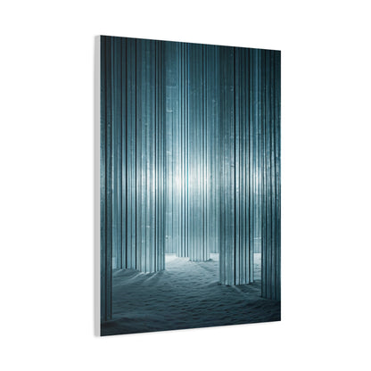 Frozen Light Corridor Wall Art & Canvas Prints